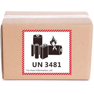 Étiquette d'expédition, autocollant fragile pour boîte, ne pas plier, manipuler avec soin, autocollant rectangulaire en papier pour emballage et enveloppe postale - Product Image 5