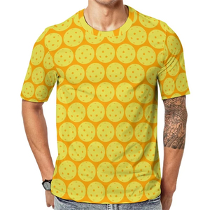 เสื้อโปโลพิมพ์ลายตามสั่ง ระบายอากาศ แห้งเร็ว สำหรับเล่นพิคเคิลบอล เสื้อกีฬาแขนสั้นสำหรับผู้ชาย เสื้อผ้าพิคเคิลบอล เสื้อเจอร์ซีย์พิคเคิลบอล - Product Image 6