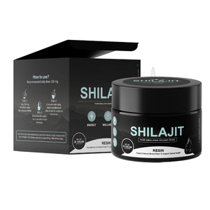 High Quality Pure Himalayan Shilajit Resin <b>Extract</b> Food Grade Vitamin Supplement Wild Bulk Oil Bottle Can Drum Plastic Container - Product Image 1