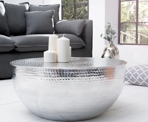 New Arrival Hammered Aluminium metal <b>Side</b> <b>Table</b> Metal Coffee <b>Table</b> Metal Decorative Living Room & <b>Sofa</b> <b>Table</b> at Wholesale Price - Product Image 3