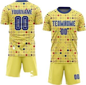 Ensemble de maillots de football en polyester respirant nouveau design personnalisé en gros Uniforme de sport de sublimation au meilleur prix - Product Image 1