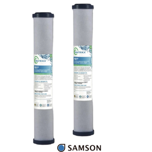 Cartucho de Filtro de Cloramina, Filtro de Carbón Comercial de 20 Pulgadas, Repuesto de Filtro de Bloque de Carbón - Product Image 1