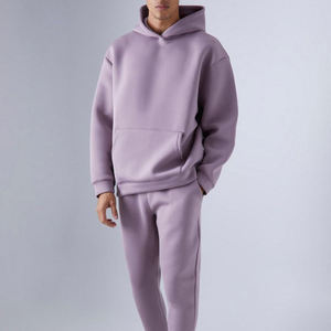 Ensemble de survêtement d'hiver 2 pièces de haute qualité à séchage rapide, personnalisé, prix abordable, nouvelle collection streetwear pour hommes - Product Image 2