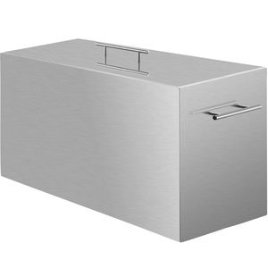 Pentola per sterilizzazione a bagno maria da 15 litri in acciaio inossidabile 304 per uso alimentare, con 2 griglie, per piano cottura - Product Image 1