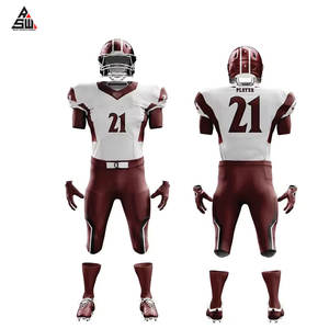 Uniformes de Fútbol Americano para Hombre, Ropa Deportiva para Adultos, Tallas Grandes, Tela Personalizada, Precio al por Mayor - Product Image 6