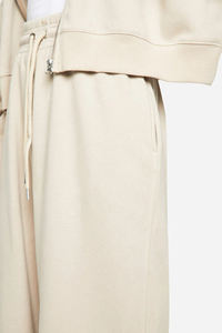 Pantalones Deportivos de Pierna Recta de Alta Calidad con Logotipo Bordado Personalizado para Mujer, 100% Algodón, Pantalones Deportivos Casuales Grises de Pierna Ancha - Product Image 4