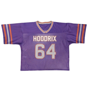 Camiseta de lacrosse Hoodrix con diseño personalizado por sublimación, transpirable, sin olor, para hombre, 100% poliéster, ropa deportiva de equipo. - Product Image 1