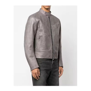 Chaqueta de Cuero para Hombre 2026, la Más Popular, de Alta Calidad, Colores Personalizados, Diseño Personalizado, Hecha en Pakistán, Producto Superior - Product Image 6