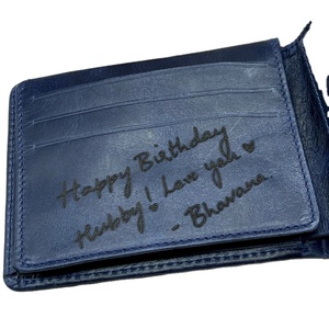 Hand Weaved <b>Soft</b> <b>Leather</b> Wallet RFID Protected Slim Minimalist Open Coin <b>Purse</b> Gents Bulk Export Direct Factory Produced India - Product Image 1