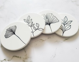Juego de Posavasos de Madera con Forma de Caracol Hechos a Mano con Soporte, Novedoso Soporte para Bebidas de Madera Maciza, Decoración Creativa para Mesa - Product Image 2