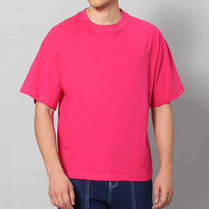 Camiseta Extra Grande de Algodón Ecológico de Alta Calidad de 220 g para Hombre, Cómoda y Elegante, con Impresión de Serigrafía Personalizada en la Parte Delantera - Product Image 6