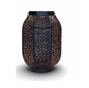 Diseño marroquí para momentos inolvidables. Linterna portavelas vintage más vendida. Linterna colgante de metal para velas. - Product Image 1