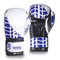 Gants de boxe à sublimation avec design imprimé haute intensité, protection rembourrée pour les mains et fermeture de poignet réglable