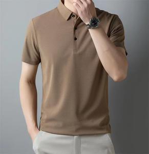 Camiseta Polo de Manga Corta con Cuello Clásico para Hombre, Informal, Transpirable, para Verano, Oficina, Uso Diario, Moda Masculina 2026 - Product Image 2