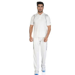 Conjunto de Uniforme de Cricket de Manga Corta para Hombre Adulto, Colores Personalizados, Transpirable, de Secado Rápido, Camiseta y Pantalón de Algodón/Poliéster K.A-T995 - Product Image 1