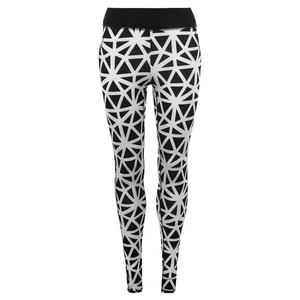 High Waist Geometric Printed <b>Yoga</b> Leggings Full Length Four-Way Stretch Spandex Polyester <b>Women</b> <b>Pants</b> - Product Image 6