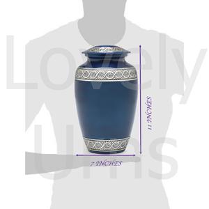 Urna Funeraria Eternal Harmony, Urna Conmemorativa Grande Hecha a Mano para Cenizas Humanas, Acabado Elegante, Bolsa de Terciopelo, Fábrica OEM ODM - Product Image 3