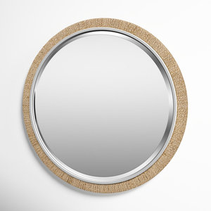 Espejo de pared plano de madera - Product Image 4
