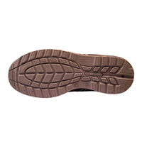 Chaussures de sécurité industrielles AOXIANG en cuir véritable avec embout en acier composite, légères, antidérapantes, semelle extérieure en PU, pour le travail et la construction, automne