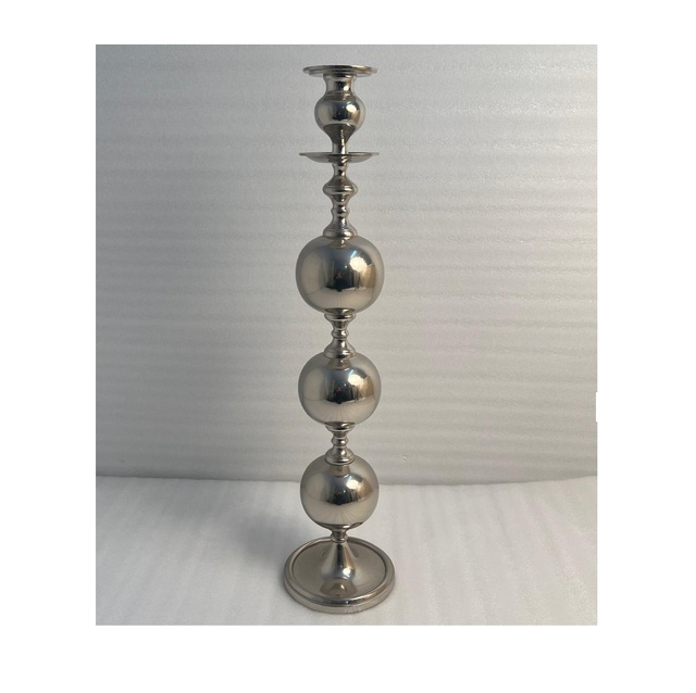 Decorative Style Aluminum Candle Holder Suitable For Wedding Decor Festive Events And Luxury Interior Settings