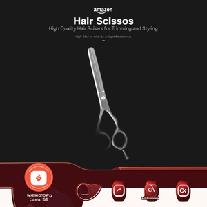 Ciseaux à cheveux de haute qualité pour la coupe et le coiffage - Product Image 3