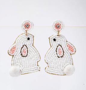 Boucles d'oreilles en perles de céramique personnalisées, best-seller, multi-perles, pour femmes, bijoux de fête, au meilleur prix. - Product Image 2