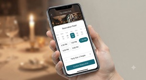 แอพจองร้านอาหารสำหรับการจองโต๊ะง่ายตารางการรับประทานอาหารการยืนยันการจองทันที Mac - Product Image 3