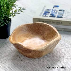 Bol en bois de sapin fait main, décoration rustique, cadeau de pendaison de crémaillère - Product Image 3