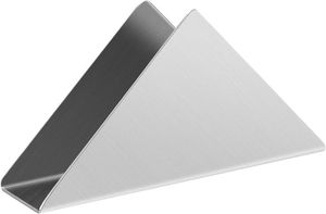 Wooden Napkin Holder Floral Inlay Design Curved Tissue Organizer Decorative Dining <b>Table</b> Stand - Product Image 6