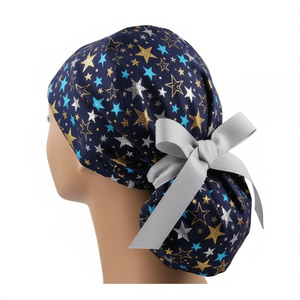 Gorros Quirúrgicos de Algodón para Enfermeras al por Mayor de Fábrica con Banda Absorbente de Sudor - Product Image 4
