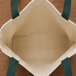 Two Tone <b>Canvas</b> Tote <b>Bag</b> Boat Bottom Heavy Duty Cotton Shopping <b>Bag</b> Wholesale Eco Friendly Handbag With Front Pocket - Product Image 2