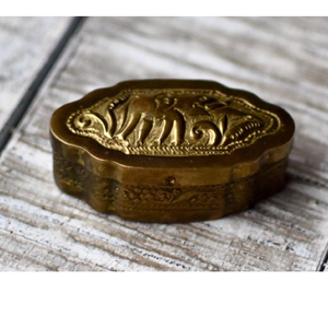 Caja de Almacenamiento Decorativa de Latón y Aluminio Premium, Caja de Almacenamiento Metálica Decorativa para Hotel, Hogar y Mesa - Product Image 6