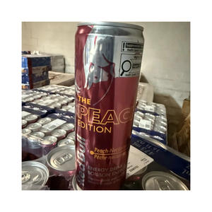Bebida Energética Red Bull Edición Melocotón Blanco, 24 Latas de 250ml, Contiene Niacina, Ácido Pantoténico, Vitamina B6 y B12, Venta al Por Mayor - Product Image 2