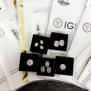 Diamantes certificados por IGI de 2.0 quilates, color G, claridad VS1, diamante blanco, precio B2B, diamante suelto para la fabricación de joyas - Product Image 5