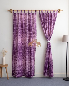 Cortinas de Ventana y Puerta de Algodón con Diseño Moderno Estilo Indio - Product Image 2