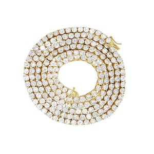 Geometric 14MM Iced Out Cuban Link Chain Hip Hop Moissanite Rhodium Plated IGI Certified Rappers Bling <b>Choker</b> Jewelry Necklace - Product Image 1