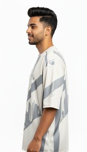 Camiseta Premium para Hombre, Sublimada, Talla Grande, Estilo Casual Urbano, Corte Regular, Poliéster/Algodón, Ecológica y Transpirable - Product Image 3