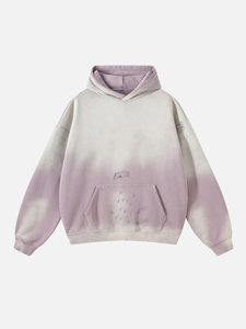 Sweat à capuche d'hiver confortable et tendance pour homme, personnalisé avec impression numérique et broderie, en coton et polyester polaire, coupe oversize - Product Image 3