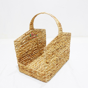 Artex Dong Thap Factory Vietnam's Natural Water Hyacinth Storage <b>Basket</b> <b>Seagrass</b> <b>Baskets</b> for Kitchen Use - Product Image 1