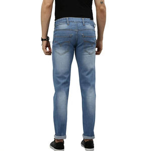 กางเกงยีนส์ทรงขาบานผู้ชายคุณภาพสูง ดีไซน์ทันสมัย ผ้ายีนส์ยืดขายส่ง กางเกงยีนส์ทรงตรงเข้ารูปสำหรับผู้ชาย ไซส์ใหญ่พิเศษ - Product Image 2