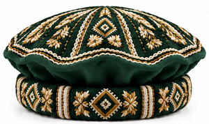 Premium <b>Man</b> Afghan Caps Chocolate Brown <b>Wool</b> Pakol Handmade Traditional Chitrali Winter <b>Hat</b> Warm Headwear <b>Man</b> Afghan Caps Wholes - Product Image 3