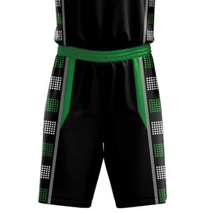 Ensemble d'uniformes de basketball personnalisés 100 % polyester avec caractéristiques respirantes, séchage rapide et évacuation de l'humidité pour l'été – Pour hommes - Product Image 4