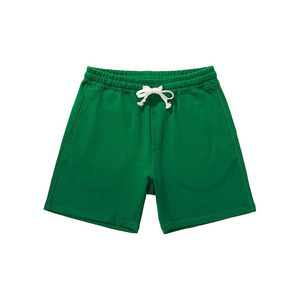 Shorts pour hommes gris en nylon/acrylique, style urbain, couleur unie, décontracté, taille élastique, respirant, taille mi-haute, tissu tissé, écologique - Product Image 4