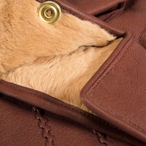 Guantes de Cuero para Hombre Hechos a Mano de Alta Calidad, Cálidos para Invierno, con Pantalla Táctil, Térmicos, Transpirables, Hasta la Muñeca - Product Image 5