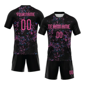 Ensemble Maillot et Short Personnalisé OEM pour Uniformes Sportifs d'Entreprise – Polyester Imprimé par Sublimation, Séchage Rapide, Idéal pour Événements d'Équipe et Événements d'Entreprise - Product Image 5