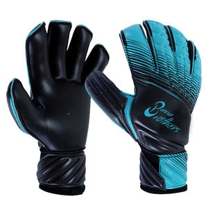 Gants de gardien de but de football en latex professionnel, fabriqués au Pakistan. - Product Image 1
