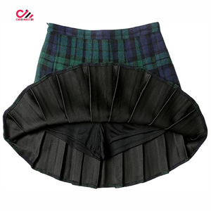 Jupe d'été 2026 plissée écossaise en 100 % laine, style kilt scolaire, qualité supérieure, la mieux notée pour femme - Product Image 4