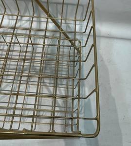 Support à fruits en métal à 2 niveaux, doré, pour comptoir, organisateur de rangement pour cuisine, garde-manger, maison - Product Image 3