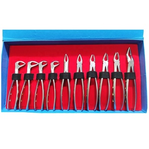 Pinzas dentales de acero inoxidable, pinzas de extracción manuales, instrumentos dentales de clase I, herramientas dentales clínicas - Product Image 1