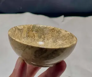 Cuenco de ónix pulido de primera calidad, accesorio moderno de piedra natural, centro de mesa de ónix de mármol artesanal de alta calidad, precio al por mayor - Product Image 4